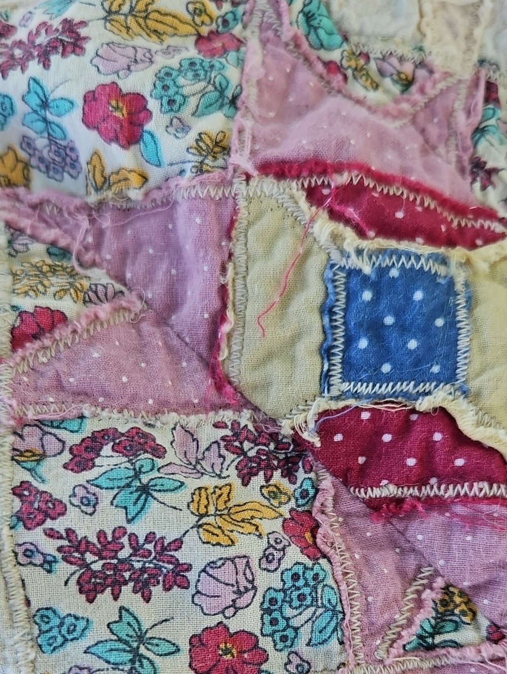 Magnolia Pearl Patchwork Quilted Jacket, OSFM - Picture 8 of 13